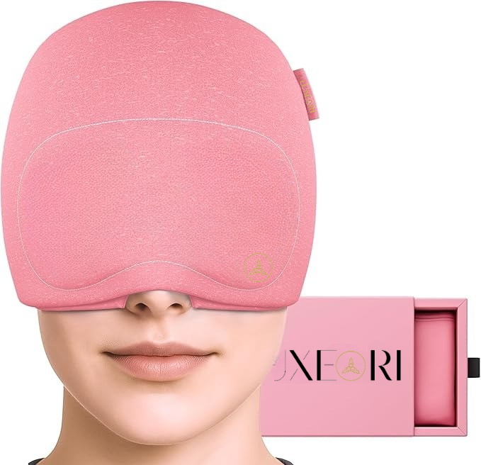 Built-in Slide-Up Migraine cap