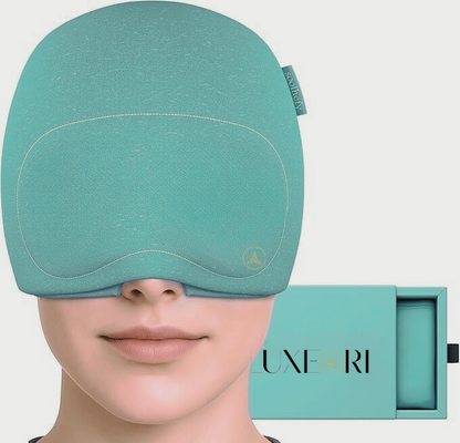 Built-in Slide-Up Migraine cap